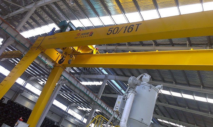 雄峰MG50/16T-14.5M通用门式起重机